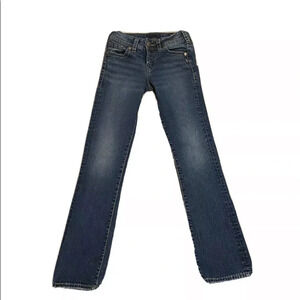 Silver Fluid Suki Mid Slim Boot Dark Denim Women’s  Jeans Size W26 x L31